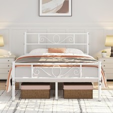 4ft6 Double Metal Bed Frame