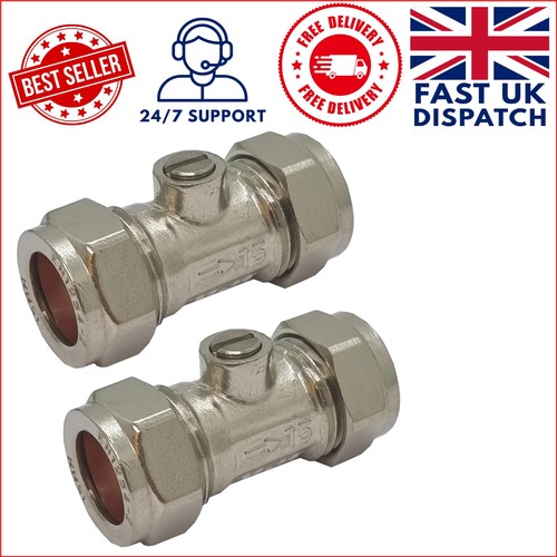 Reliable 15mm stop - 15mm, tap