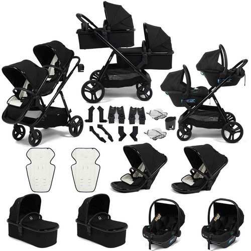 Double pushchair travel - travel, system