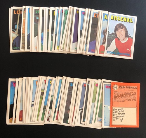 Mint football cards - mint,