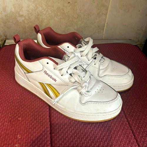 Reebok white gold - reebok, white/gold/brown