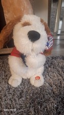 Ear Flapping Dog “Shout” Animated Singing Plush Toy Press Here Works Batteries