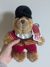 Vintage Keel Toys UK Yeoman Beefeater Bear New With Tags 2005 14 Inch