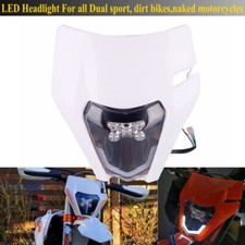 Dirt Bike LED Headlight W/