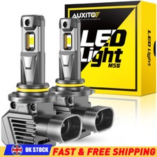 AUXITO 9005 HB3 LED Headlight Bulbs Hi/Low Beam Car Canbus Error Free 20000LM