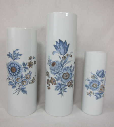Franklin porcelain vases - porcelain,