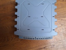 Grey 76Logic 3 Games Station PS1 PS One Crt Tv Stand Storage Retro Gaming no key