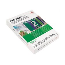 GBC Peel n Stick A4 Gloss Laminating Pouch 125 Micron 3747243 Pack of 100