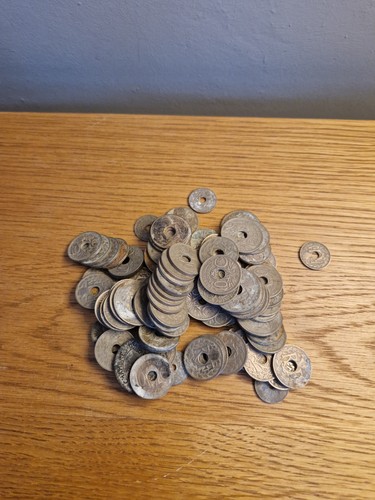 104 mixed french coins - mixed,