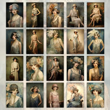 20 Pk Art Deco 1920 Fashion