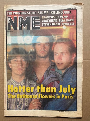 Hothouse flowers nme magazine - hothouse,