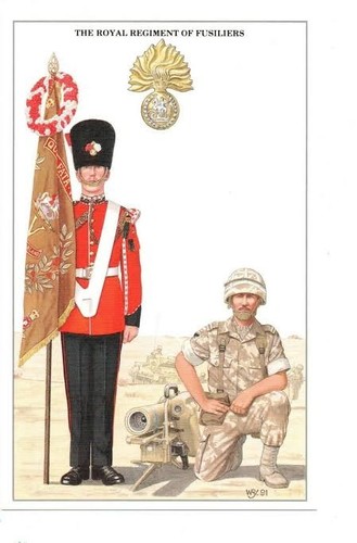 Royal regiment fusiliers - regiment, of