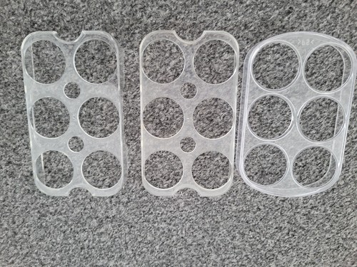 Clear plastic refrigerator - clear,