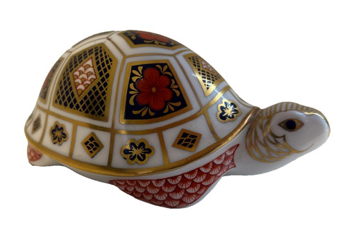Royal crown derby imari turtle - crown,