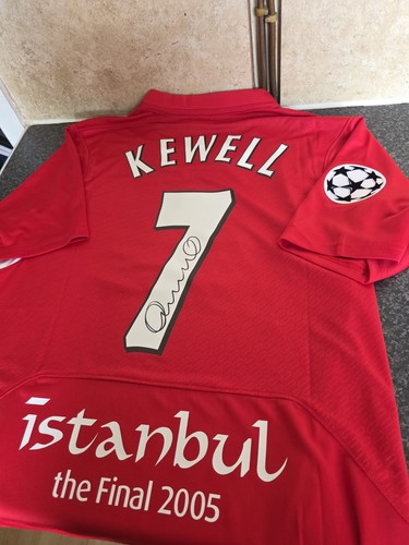 Harry kewell signed liverpool - kewell,