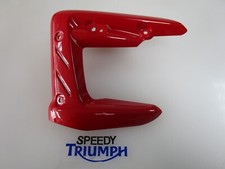TRIUMPH STREET TRIPLE / R RADIATOR COWL LH JET TORNADO RED  A9700264 CM    2012