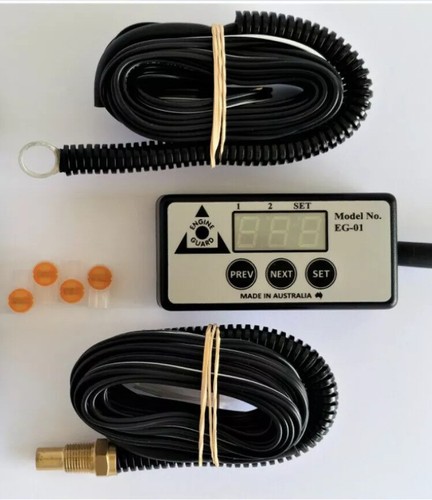 Engine alarm coolant - alarm, in-line