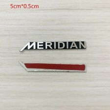 2pcs MERIDIAN speaker aluminum