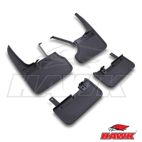 Black mud flaps kit mudflaps - mud,