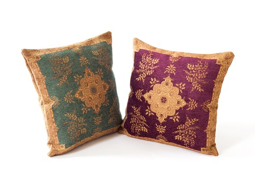 Persian tapestry panel cushion - persian,