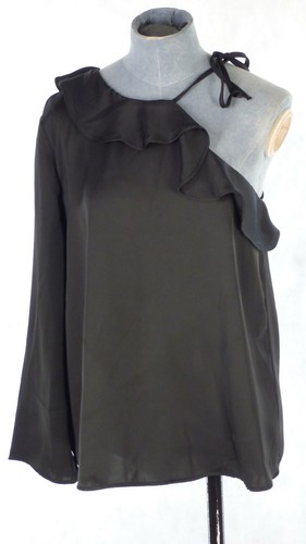 Zara one shoulder blouse - one,