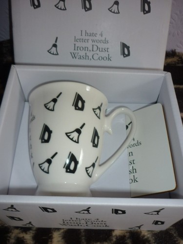 Ceramic sentiment mug - sentiment, &