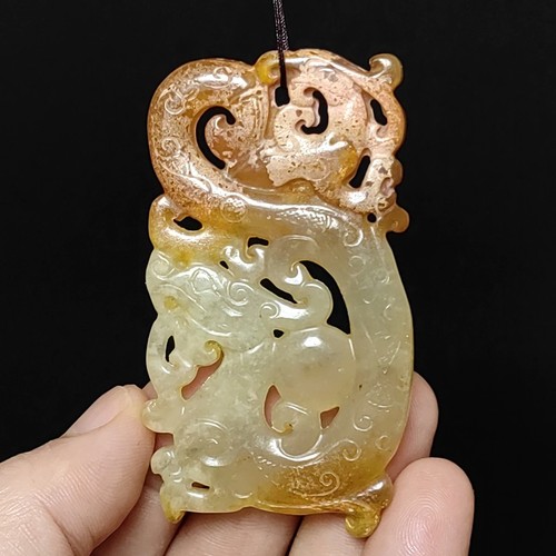 Inch chinese old jade - inch, hand
