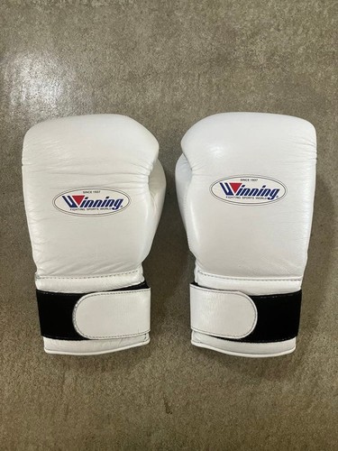Winning 14oz white boxing - winning,