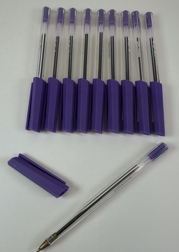 Purple biro ballpoint - ballpoint, pen