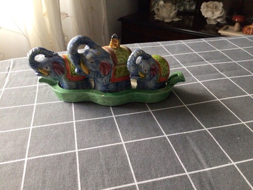 Novelty cruet set elephant - set,