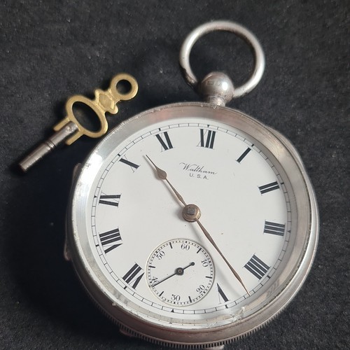 Antique solid silver gents - silver,