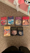 Harry Potter 7 Book Set by J.K. Rowling Paperback, UK Edition