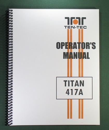 Tentec titon iii model - model, 417a