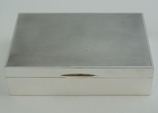 5" Silver Cigarette Box