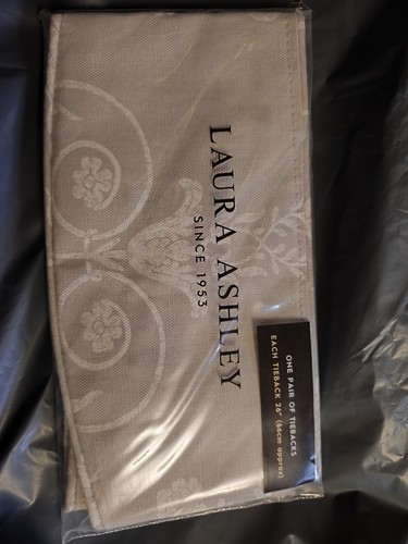 Laura ashley curtain tie - ashley, backs
