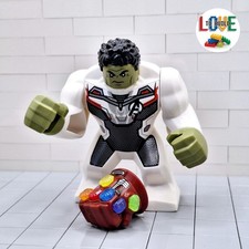 ⭐ LEGO Super Heroes Hulk - Giant Minifigure sh0611 & Inifinity Gauntlet 76144
