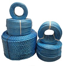 Blue Polypropylene Rope | Heavy Duty Waterproof Floating | Marine DIY