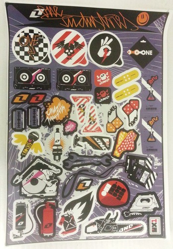 St062 one industries stickers - one,