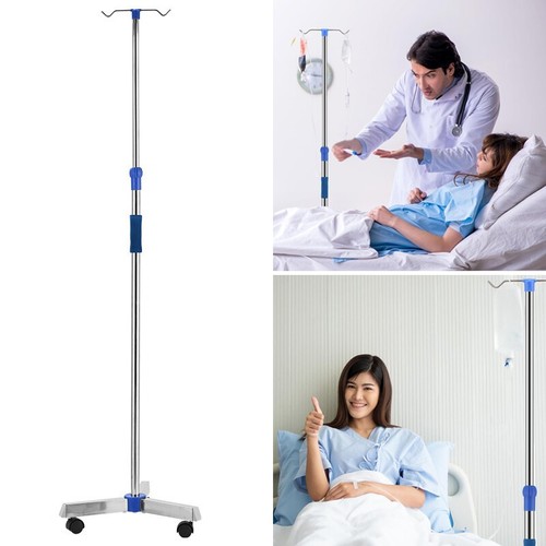 Portable pole drip - portable, iv