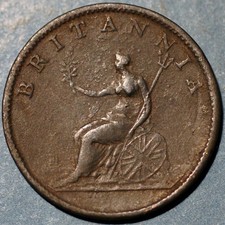 Great Britain Half Penny  1807