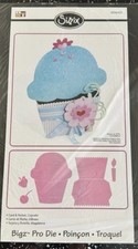 Sizzix Bigz Pro Die - Card & Pocket Cupcake 656421