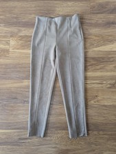 ZARA Taupe Slim Trousers Size