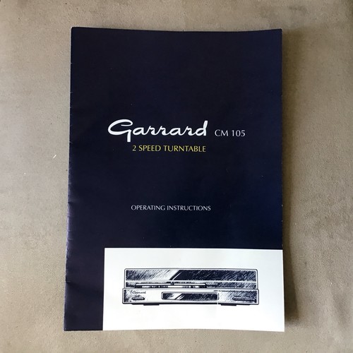 Garrard 105 retro - garrard, cm-105