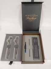 Parker The British Collection Set Fountain & Ballpoint Pen Gift Boxed Unused