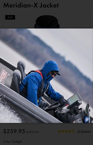 Gill fishing meridian - x, jacket