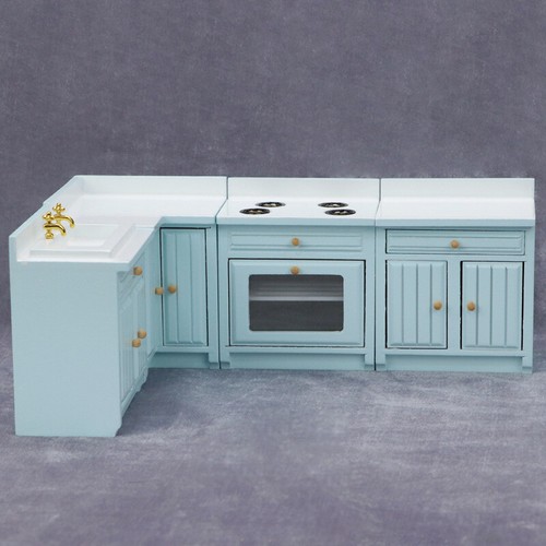 Dollhouse wooden kitchen - wooden,