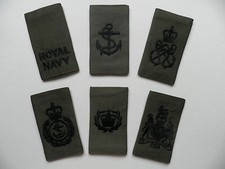 Royal Navy Rank Slides [pair]
