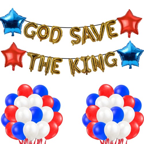 King coronation balloons union - king,