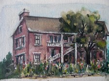 Orion Clemens, Mark Twain House USA. Dixie Dove Glen Original Vintage