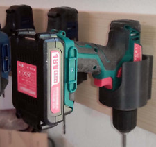 Drill wall mount holder